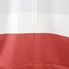 Load image into Gallery viewer, 紬 着物 グレーxオレンジ 花草模様 袷 広衿 正絹 仕立て上がり着物 身丈164cm