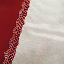 画像をギャラリービューアに読み込む, ショール 2点セット レーヨン ベルベットショール 茶赤色x紅色