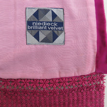 画像をギャラリービューアに読み込む, ショール 3点セット レーヨン ベルベットショール 黒xつつじ色x薄ピンク色