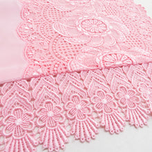 画像をギャラリービューアに読み込む, ショール 3点セット レーヨン ベルベットショール 黒xつつじ色x薄ピンク色