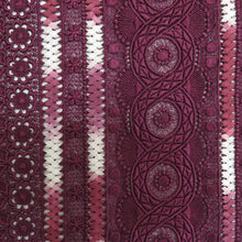 画像をギャラリービューアに読み込む, ショール 3点セット レーヨン レースショール 黒x赤x紫色