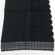 画像をギャラリービューアに読み込む, ショール 3点セット レーヨン レースショール 黒x赤x紫色