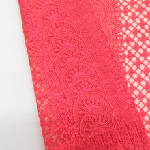 画像をギャラリービューアに読み込む, ショール 3点セット レーヨン レースショール 黒x赤x紫色