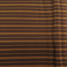 画像をギャラリービューアに読み込む, 袋帯 洒落袋帯 菱に花模様 絹 茶色x緑色 全通柄 仕立て上がり 着物帯 長さ432cm