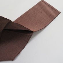 画像をギャラリービューアに読み込む, 名古屋帯 化繊 レーヨン 茶色x青色 唐草花模様 お太鼓柄 八寸帯 カジュアル 仕立て上がり 着物帯 長さ330cm