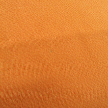 画像をギャラリービューアに読み込む, 名古屋帯 正絹 黄色x多色 型染め 霞に唐草花模様 お太鼓柄 カジュアル 仕立て上がり 着物帯 長さ365cm