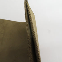 画像をギャラリービューアに読み込む, 名古屋帯 絹 八寸 有栖川模様 オリーブグリーン 全通柄 カジュアル 仕立て上がり 着物帯 長さ367cm
