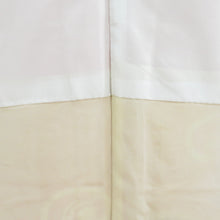 Load image into Gallery viewer, 振袖 朱色x白色 金糸 刺繍入り 波に丸に花紋様 正絹 成人式 仕立て上がり 身丈161cm