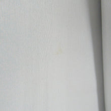 Load image into Gallery viewer, 紬 着物 黒色x赤色 高波模様 袷 広衿 正絹 仕立て上がり着物 身丈159cm