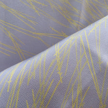 画像をギャラリービューアに読み込む, 襦袢 長襦袢 紫 ベージュ 松葉 袷仕立て バチ衿 正絹 しつけ糸付き 普段使い 吉祥文様 身丈109cm