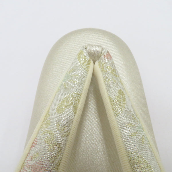 草履・バッグセット 沙織 華紋 シャンパンゴールド ピンク ミント