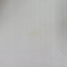 画像をギャラリービューアに読み込む, 小紋 縦縞模様 茶色x辛子色 正絹 広衿 仕立て上がり着物 身丈158cm