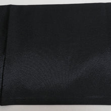 画像をギャラリービューアに読み込む, 袋帯 正絹 吉祥大菱文 黒色xゴールドx多色 金糸 螺鈿輪奈織 六通柄 長さ440cm