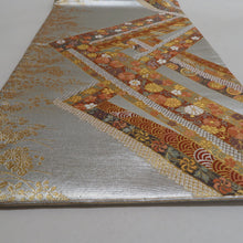 Load image into Gallery viewer, 袋帯 ゴールド シルバー