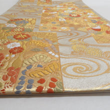 Load image into Gallery viewer, 袋帯 ゴールド シルバー