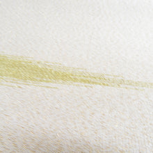 Load image into Gallery viewer, 袋帯 正絹 つづれ織り 金糸 地紙花鳥文様 ベージュ色x金色x多色 お太鼓柄 フォーマル 礼装 長さ440cm