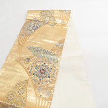 画像をギャラリービューアに読み込む, 袋帯 ゴールド
