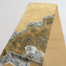 Load image into Gallery viewer, 袋帯 ゴールド