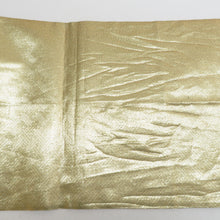 Load image into Gallery viewer, 袋帯 正絹 寿賀多錦 九百織 金色x緑色 金糸銀糸 華文紋様 六通柄 フォーマル 礼装 長さ440cm