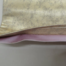 Load image into Gallery viewer, 袋帯 正絹 金糸 ゴールド系 金色 六通柄 フォーマル 礼装 長さ440cm