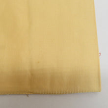 Load image into Gallery viewer, 袋帯 正絹 流水に鳥と花々紋様 刺繍入り 金糸 金色x多色 ゴールド系 六通柄 フォーマル 礼装 長さ424cm