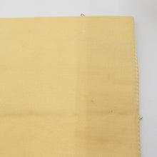 Load image into Gallery viewer, 袋帯 正絹 流水に鳥と花々紋様 刺繍入り 金糸 金色x多色 ゴールド系 六通柄 フォーマル 礼装 長さ424cm