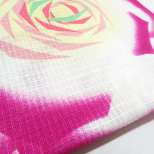 Load image into Gallery viewer, XMISS Kisumi Yukata Tamaki Tamaki Tina Rose Pattern Yellow 100 % Cotton Red Ume Summer Yukata Summer Festival Fireworks