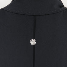 Load image into Gallery viewer, Kuromyode Original Kaga Yuzen Denu Sugiura Nobu Matsu Matsu Matsu Matsu Matsu Matsui Introduction Pure Silk History Lined Wide collar dressing Kimono Formally tailored 153cm