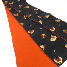 Load image into Gallery viewer, Half -width band 2 set Washable polyester butterfly cherry blossom style black orange half width band casual length 340cm