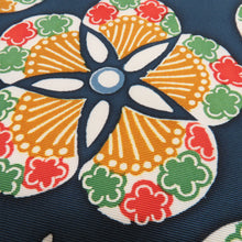 Load image into Gallery viewer, Nagoya Obi Obi Shiose Plum Matsubishi Blue Green Pure Passion All Passions Biwallow Casual Tailoring Kimono Bead Length 361cm Beautiful goods