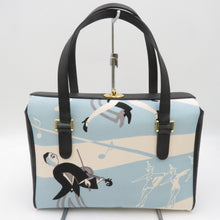 Load image into Gallery viewer, Handbag Musical &quot;Cabaret&quot; Light blue Violin Sachs Japanese Bag