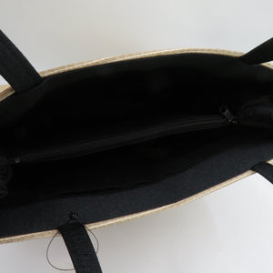 Sandals / bag set lushen enamel Kino Nao beige bag 24.0cm Japanese synthetic leather