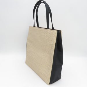 Sandals / bag set lushen enamel Kino Nao beige bag 24.0cm Japanese synthetic leather