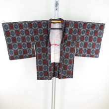 Load image into Gallery viewer, Wool Kimono Ensemble Haori Set Shujubun Single Character Bee Casual Casual Kimono Kimono