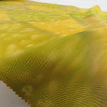 Load image into Gallery viewer, Cut -shaped coat -coated ground blurring Ginkgo style pure silk yellow haori biophyme unrequited long length 840cm