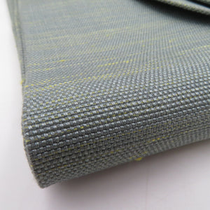 Kakubi Pure silk Golden Golden Cocoon Yonezawa Weave Thin Blue Yonezawa Kojima Michinoku Weave Japanese Silk 100 % Men's Men's Kimono Kimono Length 410cm