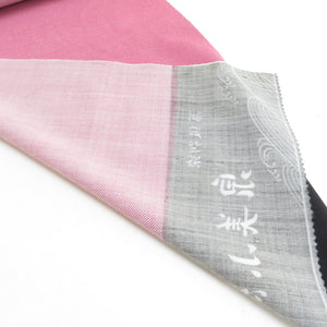 Woolwool wear shaku ma -purple -colored dyed dyed pattern kimono fabric unadviled Japanese judge length 1150cm