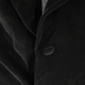着物コート ベルベットコート 黒色 Lサイズ 日本製 AGEHARA 黒うさぎマーク 着物コート 身丈84cm