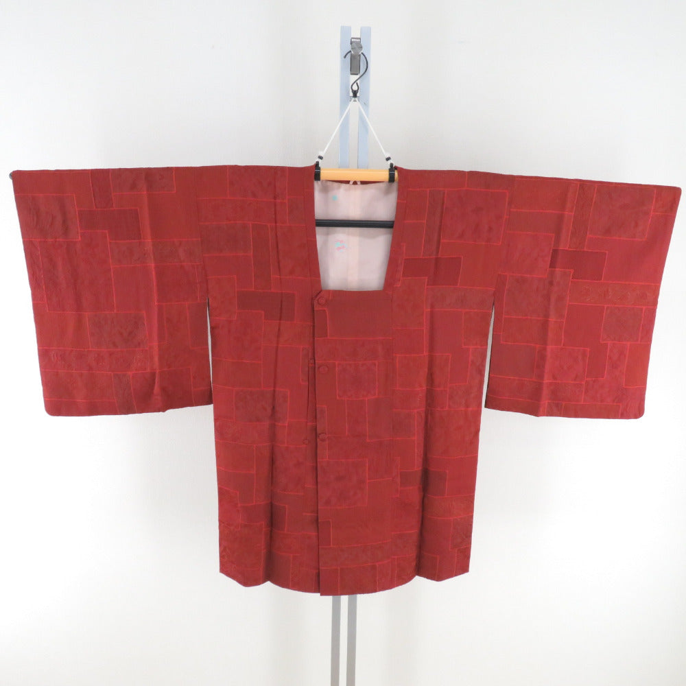 Road Silk Red Brown Color Paper Color Crest Foil Kimono Court Kimono For Kimono Casual Casual Stateau 83cm