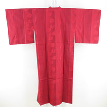 Load image into Gallery viewer, Kimono Court Bankan Umbrella Rain Court Kimono Red Red Pure Silk Outpatient Yama and Kin