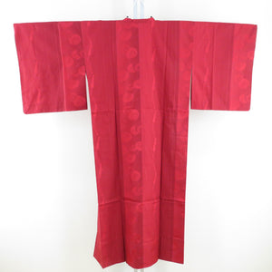 Kimono Court Bankan Umbrella Rain Court Kimono Red Red Pure Silk Outpatient Yama and Kin