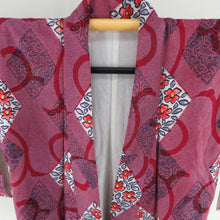 Load image into Gallery viewer, Cotton Kimono Antique Dyeing Points Hana on arabesque