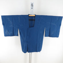 Load image into Gallery viewer, Kimono Court Road Road Road Summer Solid Wonder Public Court Blue Pure Silk Outpo