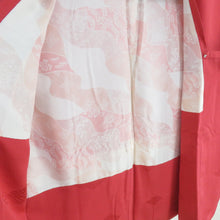 Load image into Gallery viewer, Road Silk Red Red Rhinoson Kimono Court Kimono For Kimono Casual Casual Stateau 91cm