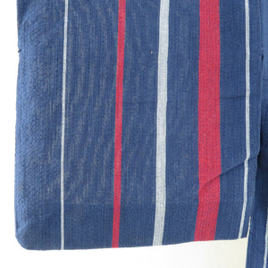 Yukata Shijira Own Women Yukata Blue Striped Pattern Summer These Ladies Tailor Raise 155cm