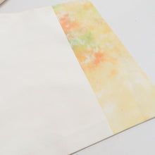 Load image into Gallery viewer, Nagoya Obi embroidery branch flower sentence writer writer writer&#39;s signature white drum pattern binding pure silk kimono length 354cm