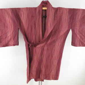 Kimono Court Summer Race Sprinkle Woven Striped Purple Purple Silk Road Midnapwear Japanese Store 104cm