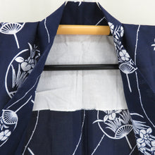 Load image into Gallery viewer, Yukata Cotton Bee Bee Bee Collar Collar, Iris and Nadeshiko Women&#39;s Summer Fan Tailoring Ladies Women&#39;s Yukata Standard 160cm