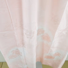 Load image into Gallery viewer, Burders Polyester peony crest blurred sleeve Musou Wash for pink kimono 124cm