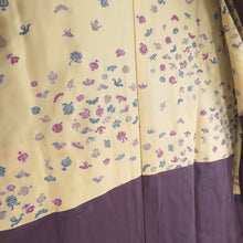 Load image into Gallery viewer, Haori Silk Silk Chitori Purpose Purple Haori String Kimono Court Kimono For Kimono